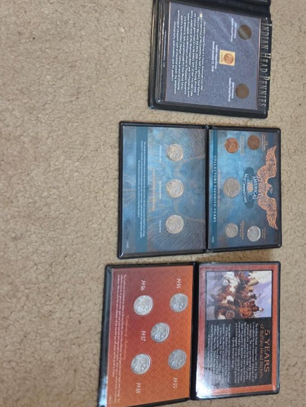 Coin Sets, Three